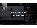 Youtube Dark Mode Google Chrome only