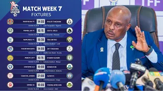 TFF Watangaza RATIBA Ya Mechi Za Mzunguko SABA (7) Ligi Kuu NBC 2026/2027, SIMBA Na YANGA Kucheza
