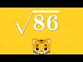 Square Root 86