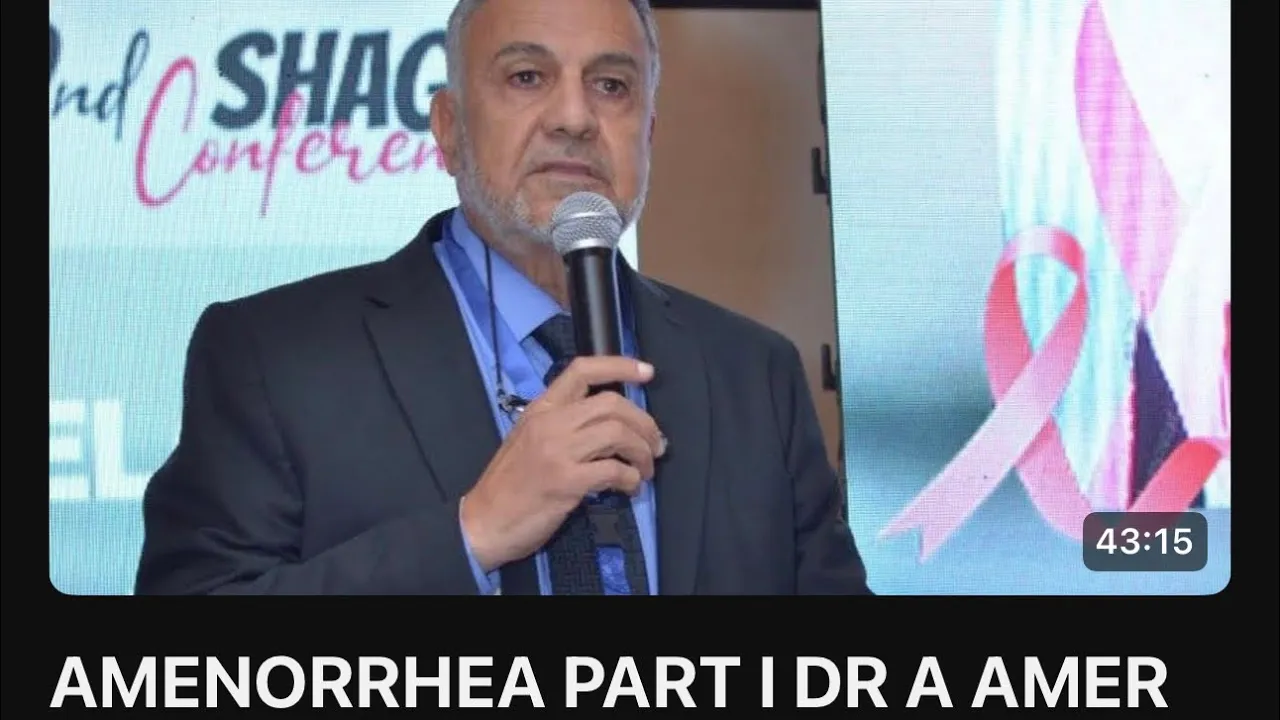 AMENORRHEA PART I DR A AMER
