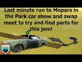 Mopars in the Park 2023 Sunday Driver Rides