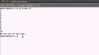 52 The break Statement