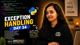 Still Confused About Exception Handling Day 34 100 Days of Python Interview Question
