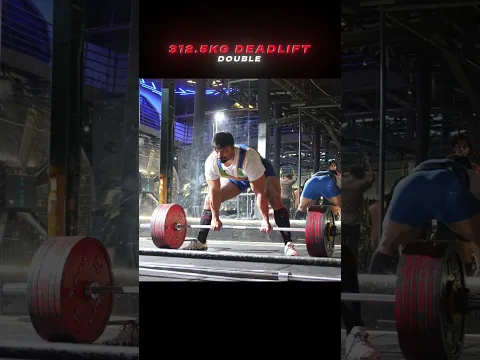 312.5 KG DEADLIFT FOR 2 REPS - RUKNA NAHIN HAI 🦁