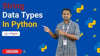 String Data Types in Python Python Tutorials - 2022 Codegnan