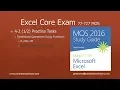 Obj 4-2 Conditional Operations Using Functions 77-727 Excel 2016 Core