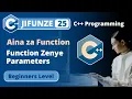 25 Functions with Parameters Default Arguments Learn C Programming