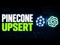 Pinecone Create Index Upsert Vector Embeddings Python 2026
