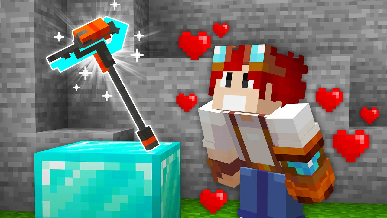 COMO FIZ A PICARETA DOS DEUSES NO MINECRAFT