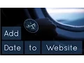 How To Add Date To Website How To Format Date - JavaScript