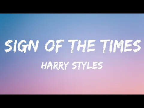 Download MP3 Harry Styles - Sign of the Times (Lyrics) 🎵