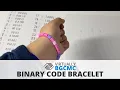 Virtually BGCMC - Binary Code Bracelet