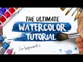 The ultimate WATERCOLOUR TUTORIAL For beginners Drawlikeasir