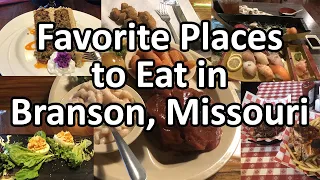 Taste of Branson Favorite Restaurants in Branson Missouri by Category