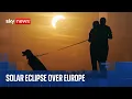 Millions across Europe watch total solar eclipse