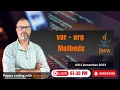 10 Var arg methods in Java Why var arg methods in java