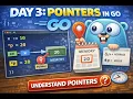 Day 3 Pointers in Go What Why How Explained in Hindi