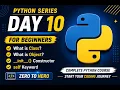 Python Series Day 10 Classes Objects in Python Constructor init self Keyword Python OOP