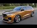 Mdx types with downpipe full exhaust from function werks