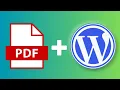 How to Upload PDF Files to Your WordPress Site