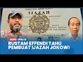 Lagu Rustam Effendi Amati Foto Yakin Ijazah Jokowi Palsu Klaim Tahu Pembuatnya