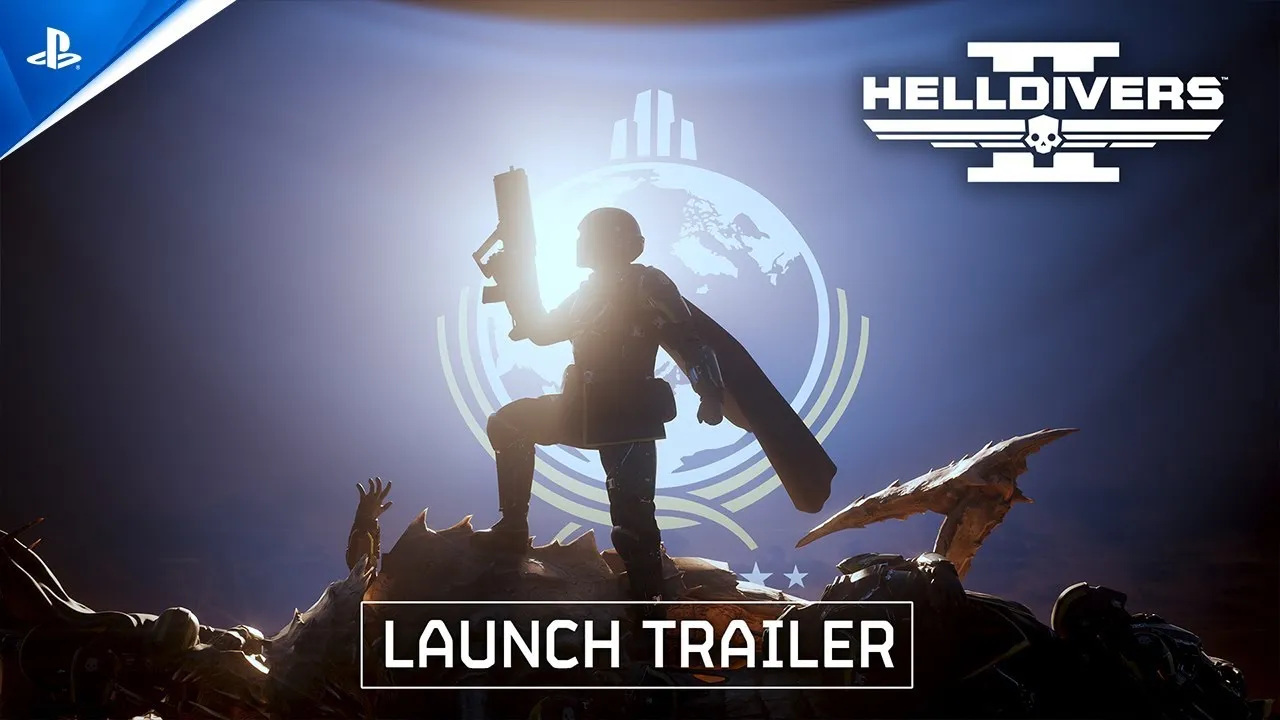 Helldivers™ 2: trailer de lançamento "Começa a luta pela Liberdade" | Jogos de PS5 e PC