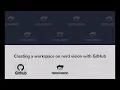 Creating a workspace on nerd vision with GitHub
