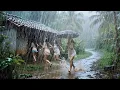 Download Lagu BADAI PETIR DAN ANGIN melanda Tubuhku saat berjalan santai menggunakan payung hitam