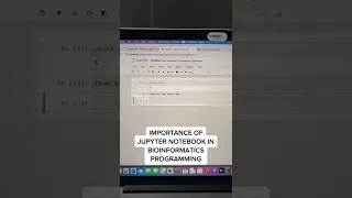 Importance of Jupyter Notebook in Bioinformatics Programming BioCode Learn Bioinformatics