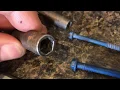 TIPS on how to install tapcons into concrete