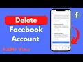 How to Delete Facebook Account Permanently Delete Facebook Account