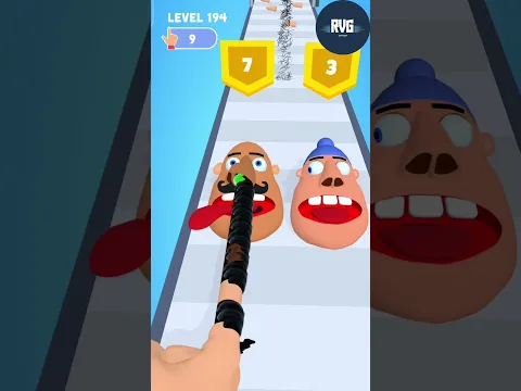 Finger ๐คฎ Run Game Level - 194 ๐ #shorts #finger #gaming