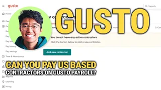 Can You Pay US-Based Contractors on Gusto Payroll Ultimate Guide