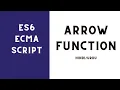 Advance JavaScript - Arrow Functions Tutorial in Hindi Urdu