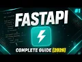 FastAPI Tutorial - What is FastAPI Installation First App 2026