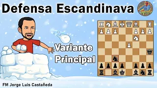 Como jugar la Defensa Escandinava variante principal con 3 Cc3-Da5!