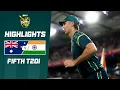 Australia v India 2025-26 | Fifth T20I