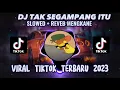 Download Lagu DJ TAK SEGAMPANG ITU SLOWED+REVEB MENGKANE VIRAL TIKTOK TERBARU 2023