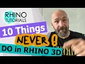 Download Lagu 10 Things You Should NEVER Do in Rhino 3D