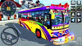 Download Bus Simulator Indonesia #9 - BUSSID New Coach Bus Driving: Bukittingi to Padang - Android GamePlay MP3