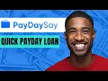 PayDaySay Review 2023 Quick Payday Loans Online Same Day How Does Paydaysay Work