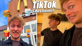 TikTok Filter bestimmt unsere McDonald’s-Bestellung – wer leidet am meisten? 😂