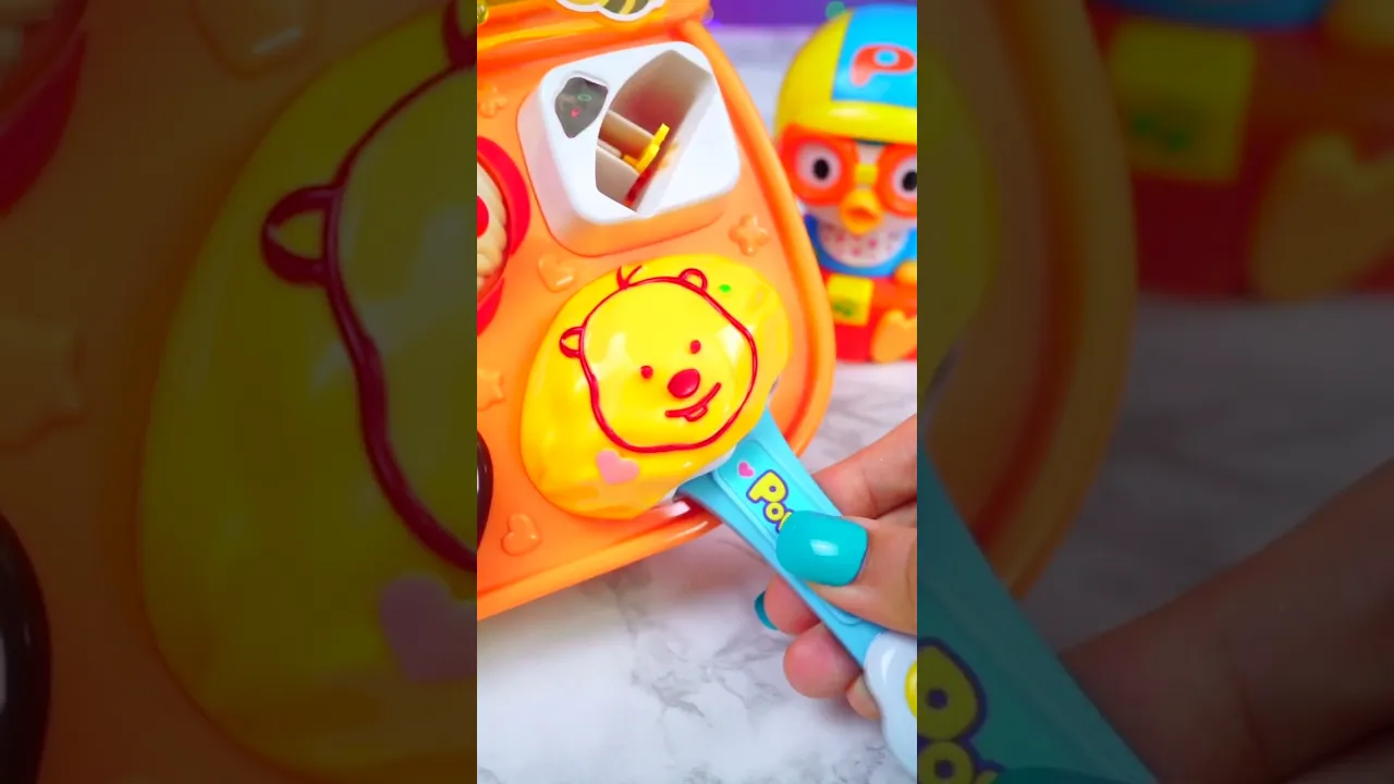 Pororo Yum Yum Food Plate #asmr #pororo