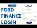 Ford Finance Login Deals Rates Pay My Bill