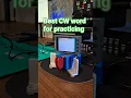 Best CW word for practicing