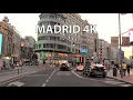 Lagu Madrid 4K - Driving Downtown - Spain