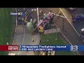 3 Firefighters Injured In Crash On I-295 In New Castle