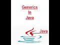 Generics in Java