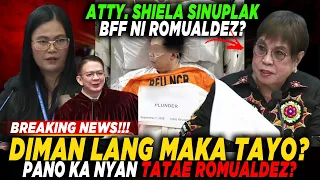 PROSEC GIGIL KAY VP SARA DAHIL NAKULONG ANG AMO NILA NASI ROMUALDEZ?
