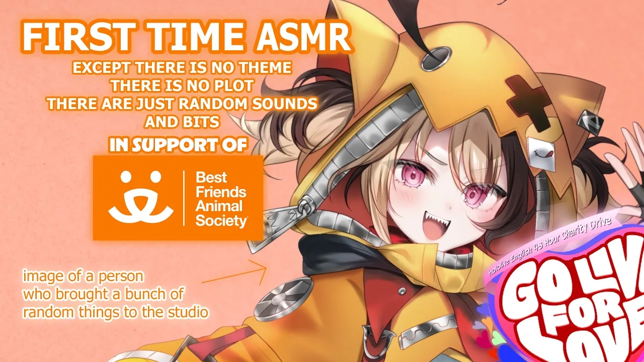 【GO LIVE for LOVE!】ASMR OF EVERYTHING IN MY BAG!!! FOR THE ANIMALS!!